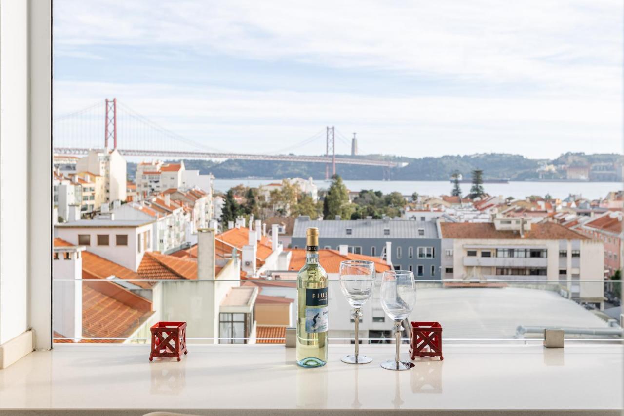 Tejo River View Apartment Nearby Belem Lisboa Kültér fotó