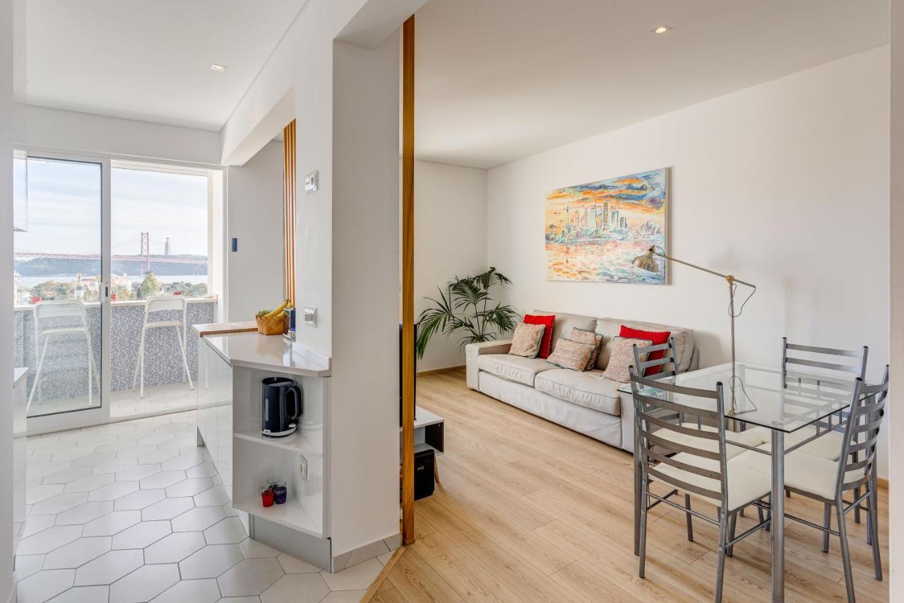 Tejo River View Apartment Nearby Belem Lisboa Kültér fotó